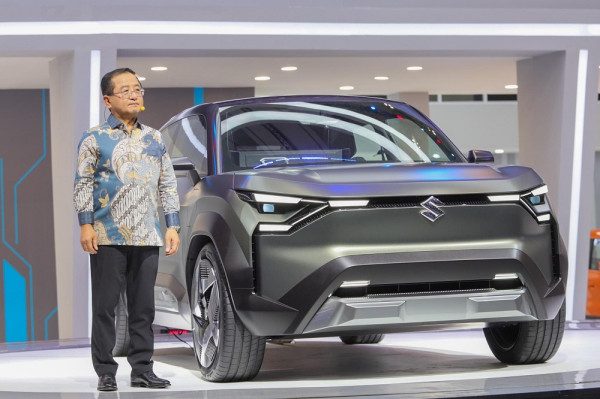 Siap Luncurkan Mobil Ramah Lingkungan, Suzuki Kenalkan Konsep Mobil SUV Listrik eVX di GIIAS 2024