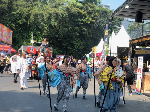 Parade Omikoshi Warnai Pembukaan Impactnation Japan Festival 2024 di Istora Senayan