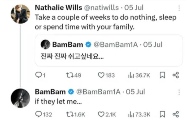 IG Story BamBam GOT7 Mengkhawatirkan, Fans: Tolong Cek Dia