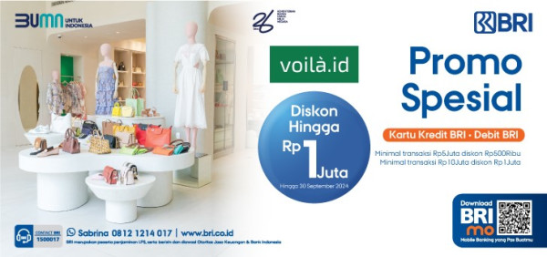 5 Barang Branded Ini yang Bisa Dibeli di Voilà.id, Ada Promo Spesial dari BRI