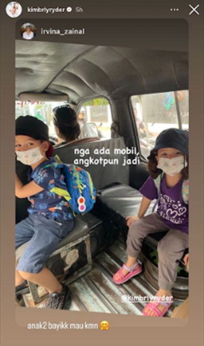 Anak-Anak Kimberly Ryder Naik Angkot Buntut Mobilnya Diduga Digelapkan Edward Akbar