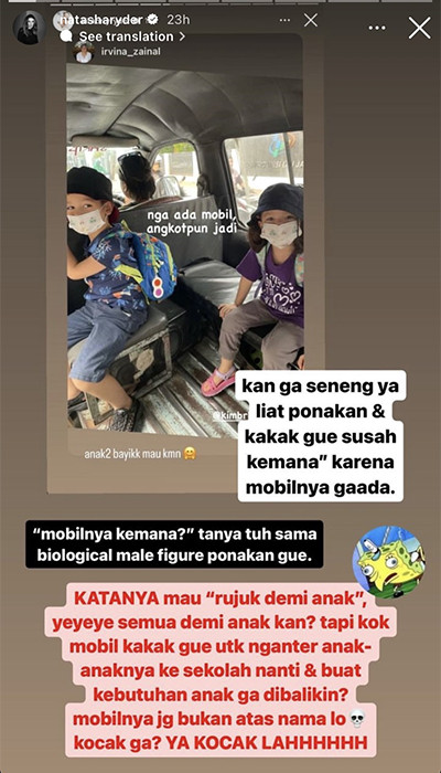 Natasha Ryder Kembali Sentil Edward Akbar, Terkait Mobil Kimberly yang Diduga Digelapkan