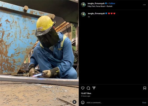 Biodata dan Profil Tengku Firmansyah, Aktor yang Banting Setir Jadi Tukang Las di Kanada
