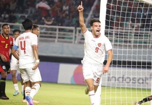 4 Foto Jens Raven, Striker Timnas U-19 yang Bawa Indonesia Juara ASEAN Championship 2024