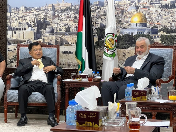 Mengenang Pertemuan Ismail Haniyeh dengan Mantan Wapres JK