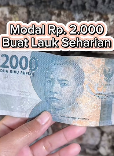 Viral! Wanita Ini Ngaku Masak Menu dengan Modal Rp2 Ribu, Bisa Dimakan Seharian
