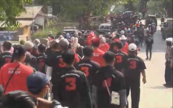 Jelang Pilkada, 1.000 Kader dan Simpatisan DPC PDIP Subang Mundur