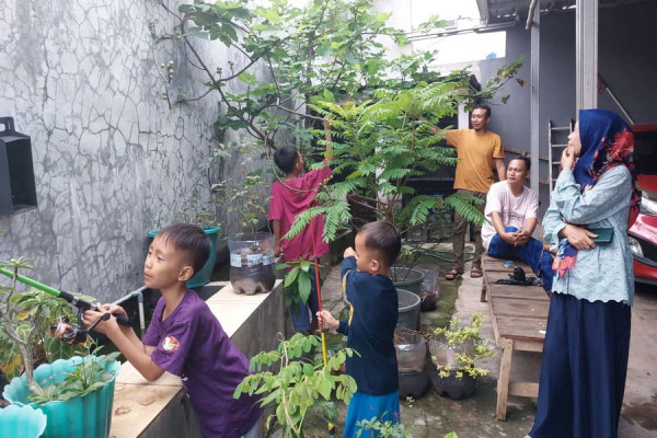 Budidaya Ikan Bioflok, Warga Depok Bentuk Ketahanan Pangan di Perkotaan