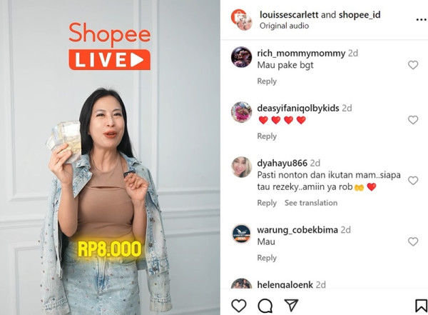 Beli Mobil Cuma Rp8 Ribu? Bisa di Shopee Live Mami Louisse! Jangan Mau Ketinggalan!