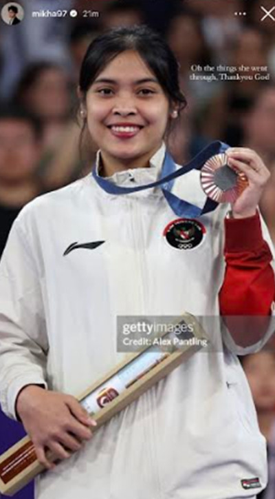Gregoria Mariska Raih Perunggu Bulutangkis Olimpiade 2024 Paris, Mikha Angelo: Terima Kasih Tuhan