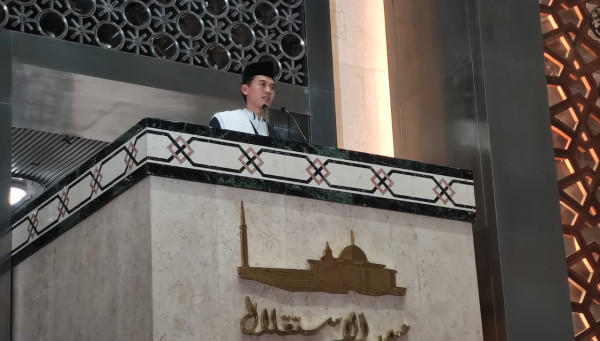 Prestasi Veddriq Leonardo dan Rizki Juniansyah Jadi Tema Khotbah Jumat di Istiqlal