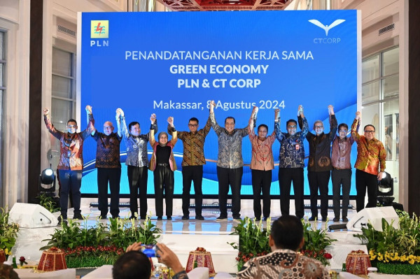 Wujudkan Transisi Energi, PLN dan CT Corp Jalin Kerja Sama Kembangkan Energi Hijau