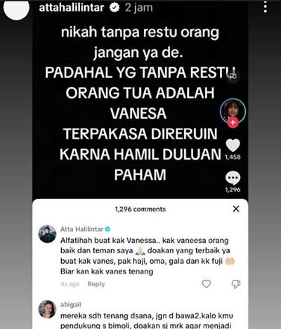 Haji Faisal Ungkap Hubungannya dengan Atta Halilintar usai Repost Unggahan soal Masa Lalu Vanessa Angel