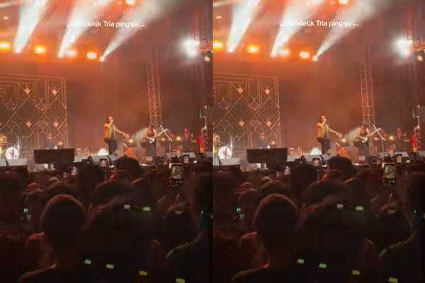 Tria The Changcuters Dilarikan ke Rumah Sakit usai Pingsan di Atas Panggung, Gitaris Minta Doa