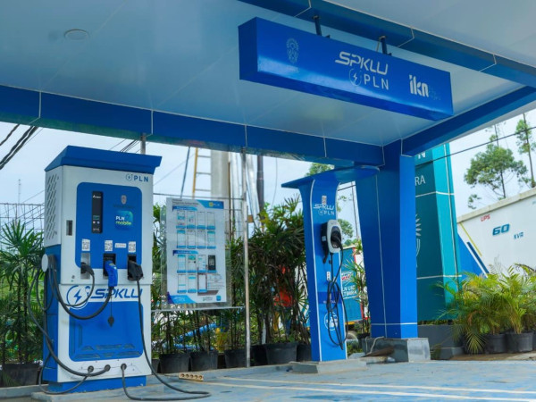 18 Unit SPKLU PLN Siap Layani Kendaraan Listrik HUT RI ke-79 di IKN