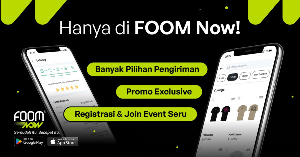 Belanja Gak Pakai Ribet, Download FOOM Now Aja!