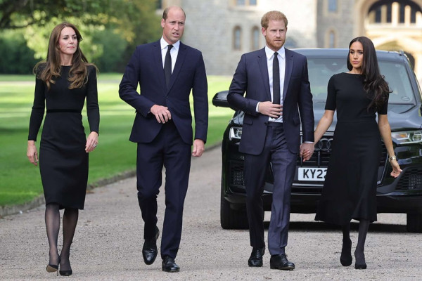 Pangeran William-Kate Middleton Larang Keluarga Kerajaan Sebut Nama Harry dan Meghan Markle