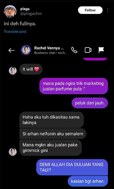 Azizah Salsha Terseret dalam Drama Kandasnya Asmara Rachel Vennya dengan Salim Nauderer, Jadi Orang Ketiga?