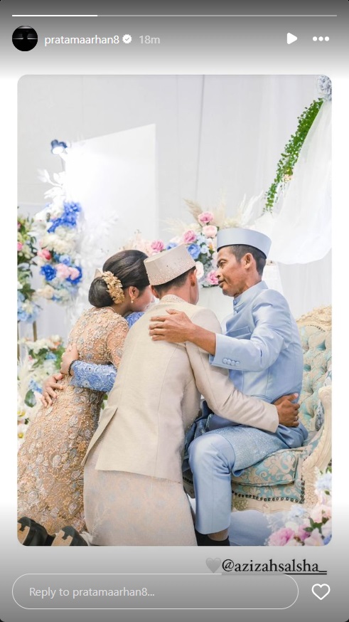 Pratama Arhan Bagikan Foto Sungkem Bersama Azizah Salsha, Isyaratkan Rumah Tangga Baik-baik Saja?