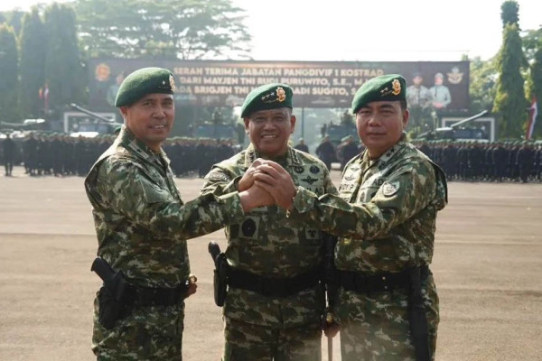 5 Mayjen TNI Duduki Jabatan Penting di Kostrad, Nomor 1 dan 3 Mantan Pangdam