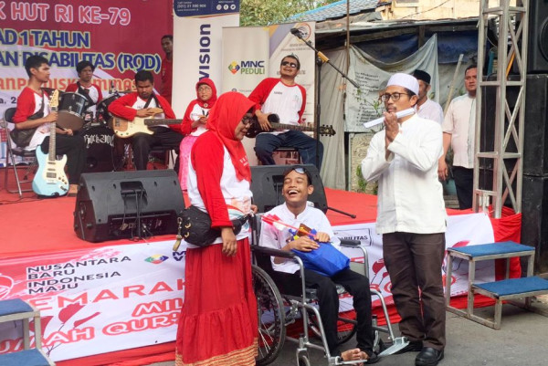 Rayakan HUT ke-30, MNC Vision Gelar Kegiatan CSR Bersama Rumah Quran Disabilitas di Jakut