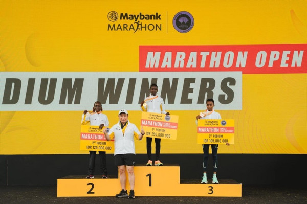 Sukses Digelar di Bali, Elite Label Road Race Maybank Marathon 2024 Umumkan Para Juara