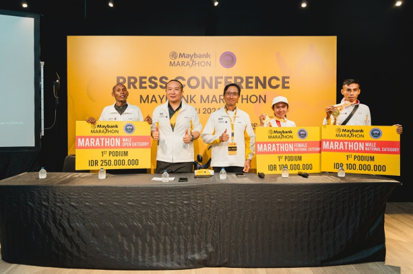 Sukses Digelar di Bali, Elite Label Road Race Maybank Marathon 2024 Umumkan Para Juara