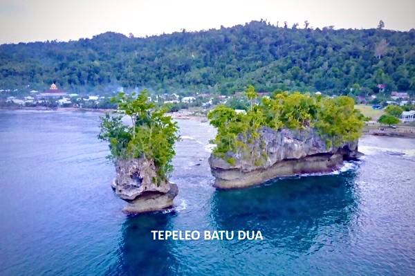 Tepeleo Batu Dua, Keindahan Panorama Surga Laut di Halmahera Tengah