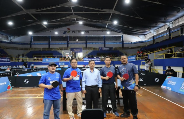 Hasil Table Tennis Okezone 2024: Masirom/Muhammad Budi Santosa Imbangi Puspen TNI