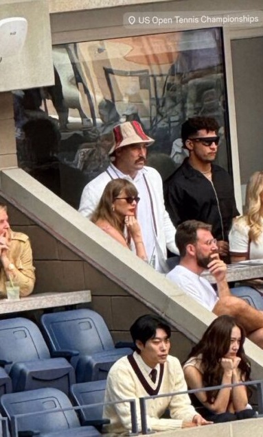 Ryu Jun Yeol Diejek saat Duduk Bersama Krystal Nonton Tenis AS Terbuka