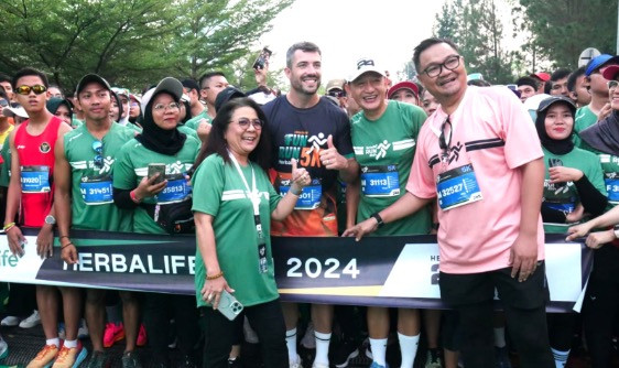 Sebanyak 4 Ribu Peserta Meriahkan Lomba Lari Maraton di ICE BSD Tangerang