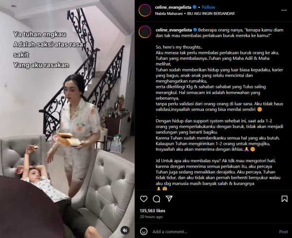 Celine Evangelista Curhat Sakit Hati usai Sindir Pedas Stefan William: Hancurnya Batinku