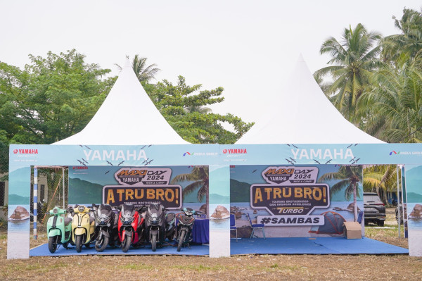 Maxi Yamaha Day Sambas: Sebrangi Sungai, Lewati Hutan, dan Berkemah di Pantai