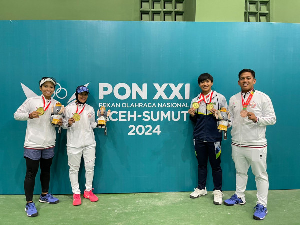 PON XXI Aceh-Sumut 2024: Srikandi Laut Raih Emas Cabor Soft Tenis