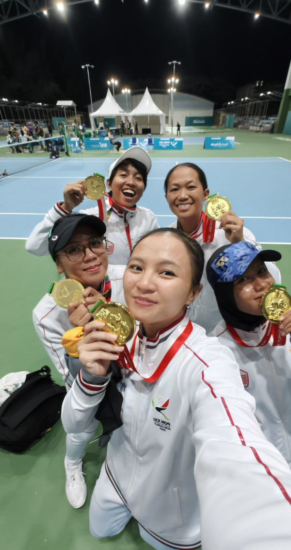 PON XXI Aceh-Sumut 2024: Srikandi Laut Raih Emas Cabor Soft Tenis
