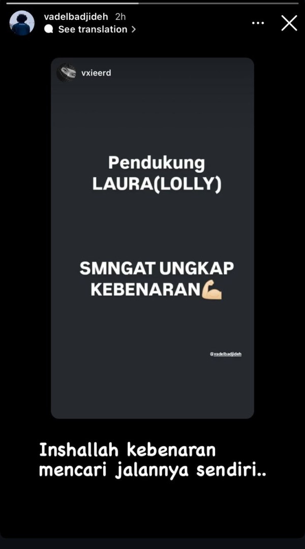 Vadel Badjideh Buka Suara usai Lolly Dijemput Paksa Nikita Mirzani, Singgung soal Kebenaran