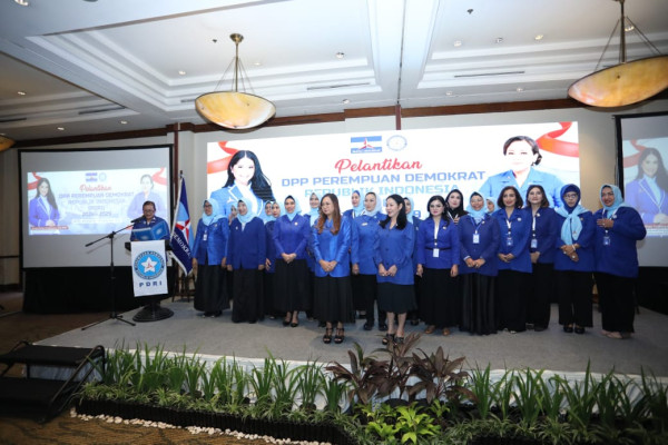 267 Pengurus PDRI Dilantik, Annisa Pohan Jadi Ketua Dewan Kehormatan