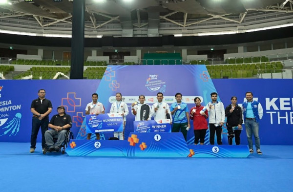 Indonesia Juara Umum Indonesia Para Badminton International 2024