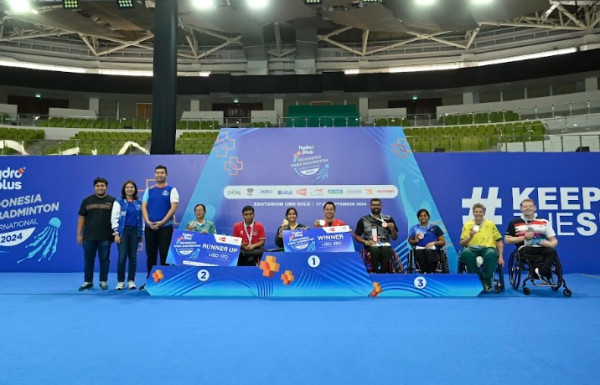 Indonesia Juara Umum Indonesia Para Badminton International 2024