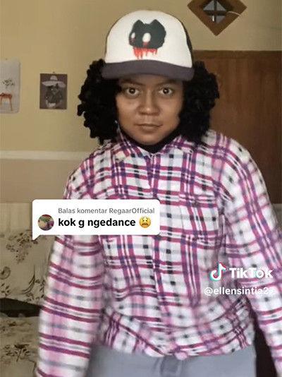 Viral! Wanita Kreasikan Gaya Makeup Mirip Vadel Badjideh, Netizen Ketakutan