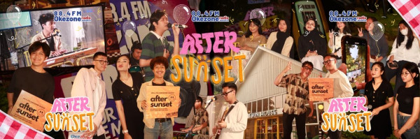 After Sunset dari Okezone Radio Jakarta Sukses Live di Twin House Cipete