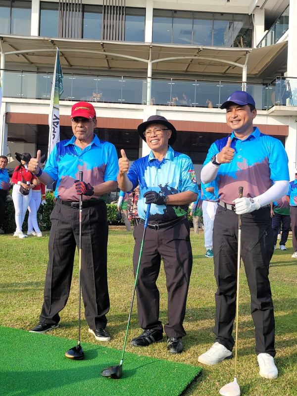 Rayakan HUT ke-46, FKPPI Gelar Turnamen Golf untuk Pererat Solidaritas Anggota