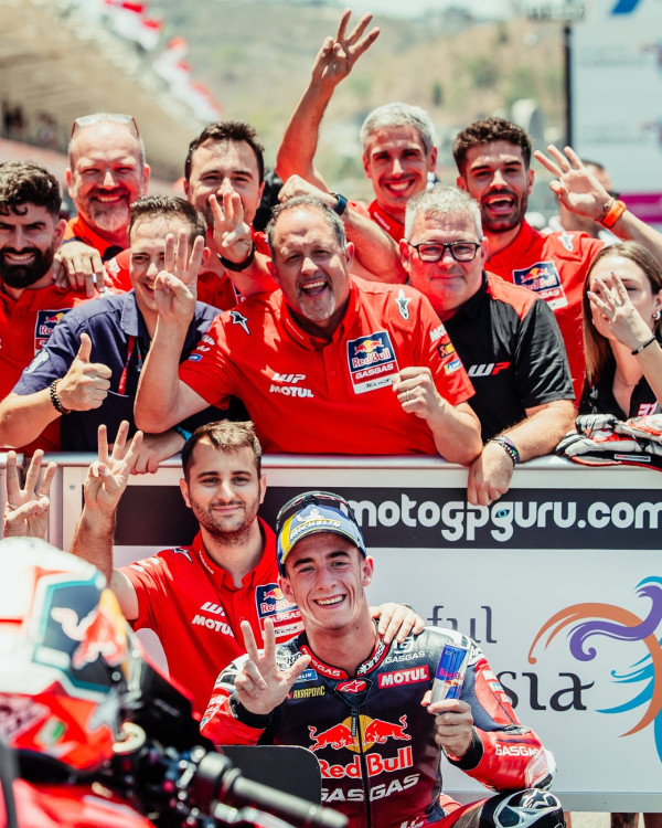 Duo Rider Motul Jorge Martin dan Pedro Acosta Mendominasi MotoGP Mandalika 2024