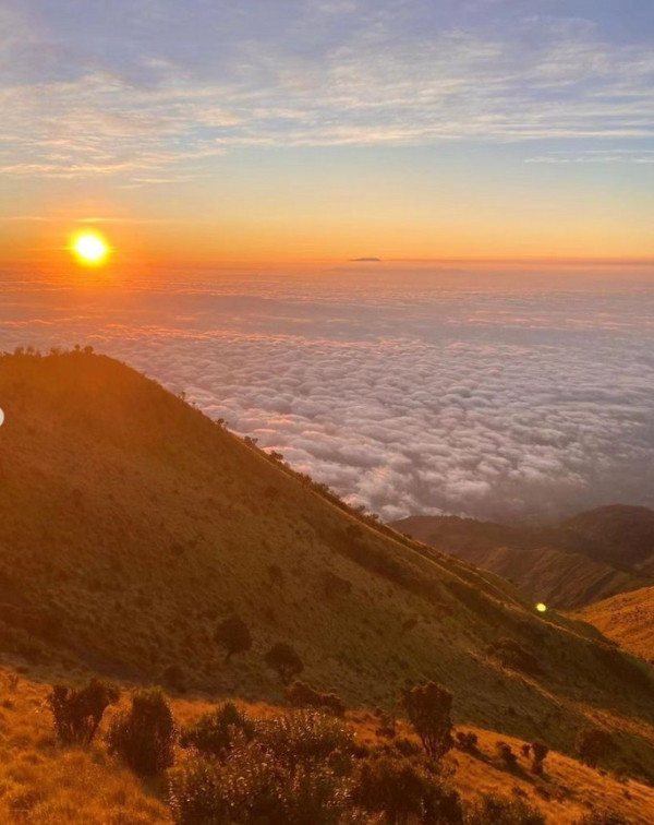 10 Rekomendasi Gunung dengan Pemandangan Cantik di Indonesia, Ijen Pancarkan Api Biru yang Menawan
