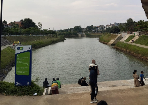 Cara Mudah ke Waduk Brigif Jagakarsa Naik KRL dan Angkot Mikrotrans