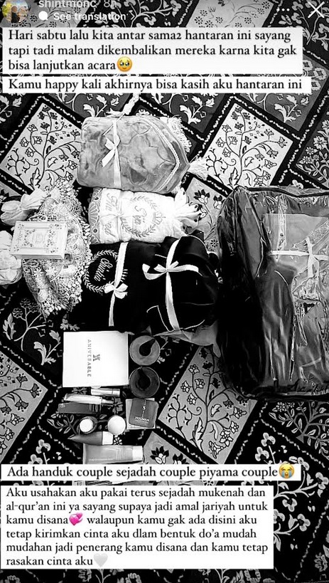 Bikin Haru! Wanita Ini Kembalikan Seserahan usai Calon Suami Meninggal 2 Hari sebelum Nikah