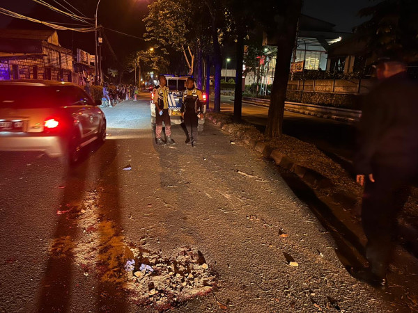 Pemotor Tewas usai Tabrak Pohon, Motornya Bertuliskan 666