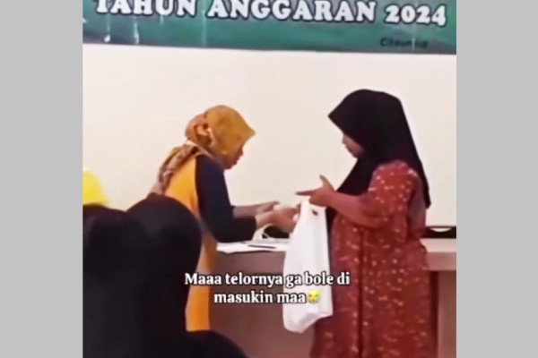 Viral Pembagian Bantuan Telur ke Ibu Hamil di Bandung Diminta Lagi, Begini Faktanya