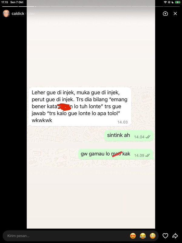 Selebgram Afifah Riyad Diduga Alami KDRT, Wajah Babak Belur Viral