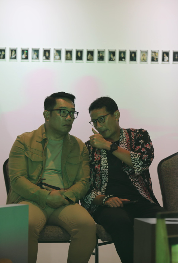 Ridwan Kamil Diminta Sandiaga Dorong Pariwisata Jakarta Naik Kelas